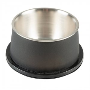 Bol Hrana Matte Fix Conic Negru 800ml