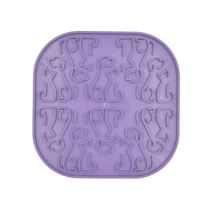 Fiboo Covoras pentru lins icu caini - Violet