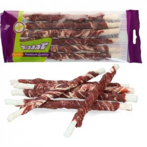 Braaaf Recompense pentru caini twister cu miel si peste 180gr/21cm Braaaf Recompense pentru caini twister cu miel si peste 180gr/21cm