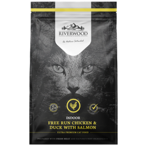 Hrana Riverwood Indoor Pui, Rata si Somon 2kg