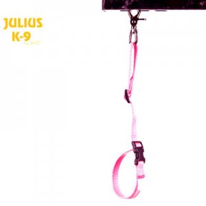 Julius K9 Lesa ajustabila pentru masa de toaletaj Roz