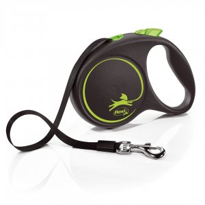 Lesa Fexi Design Negru/Verde cu Banda M 5m - 25kg