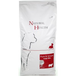 Natural Health Hrana uscata pentru caini talie mare cu miel si orez 12,5kg Natural Health Hrana uscata pentru caini talie mare cu miel si orez 12,5kg