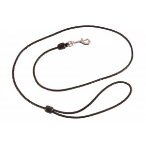 Dapper Dogs Lesa din piele de Bivol, Neagra 4mm x 100cm