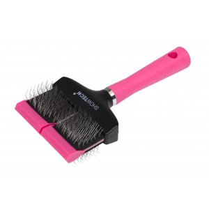Perie Slicker Show Tech+ Flex Groom Double Soft Perie Slicker Show Tech+ Flex Groom Double Soft