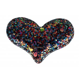 Show Tech Fundite Inimioara cu sclipici set de 5 Show Tech Fundite Inimioara cu sclipici set de 5