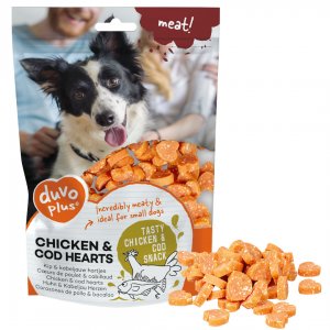 Recompense Meat! pui si inimi de cod 180gr - ± 170buc Recompense Meat! pui si inimi de cod 180gr - ± 170buc