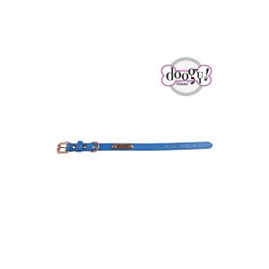 .Zgarda Simili Summer- Albastru 25cm x 15mm .Zgarda Simili Summer- Albastru 25cm x 15mm