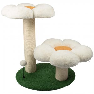 Sisal pisici Flower Power 59x49x62cm